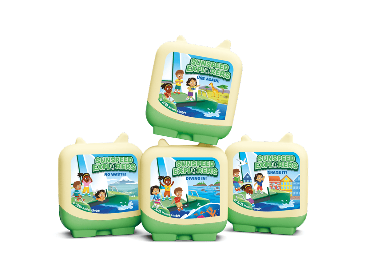 sunspeed explorers clever tonies ready to play audio stories and songs