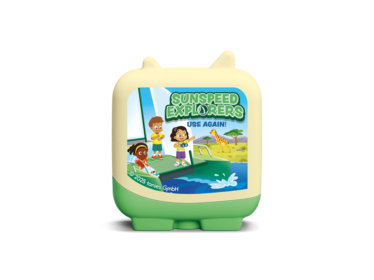 sunspeed explorers clever tonies ready to play audio stories and songs