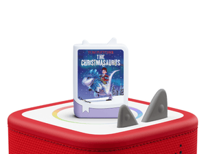 Tom Fletcher The Christmasaurus on a Red Toniebox 2 ready to play audio stories and songs curated for older listeners
