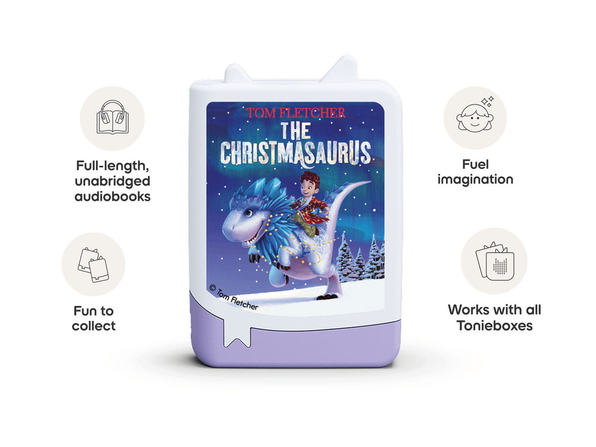 Tom Fletcher: The Christmasaurus Book Tonie audio figurine inspiring audio journeys and imaginative play
