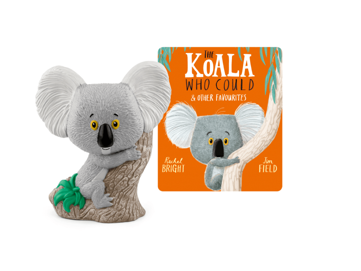 Rachel Bright Series-The Koala Who Could Tonie audio figurine with content illustration