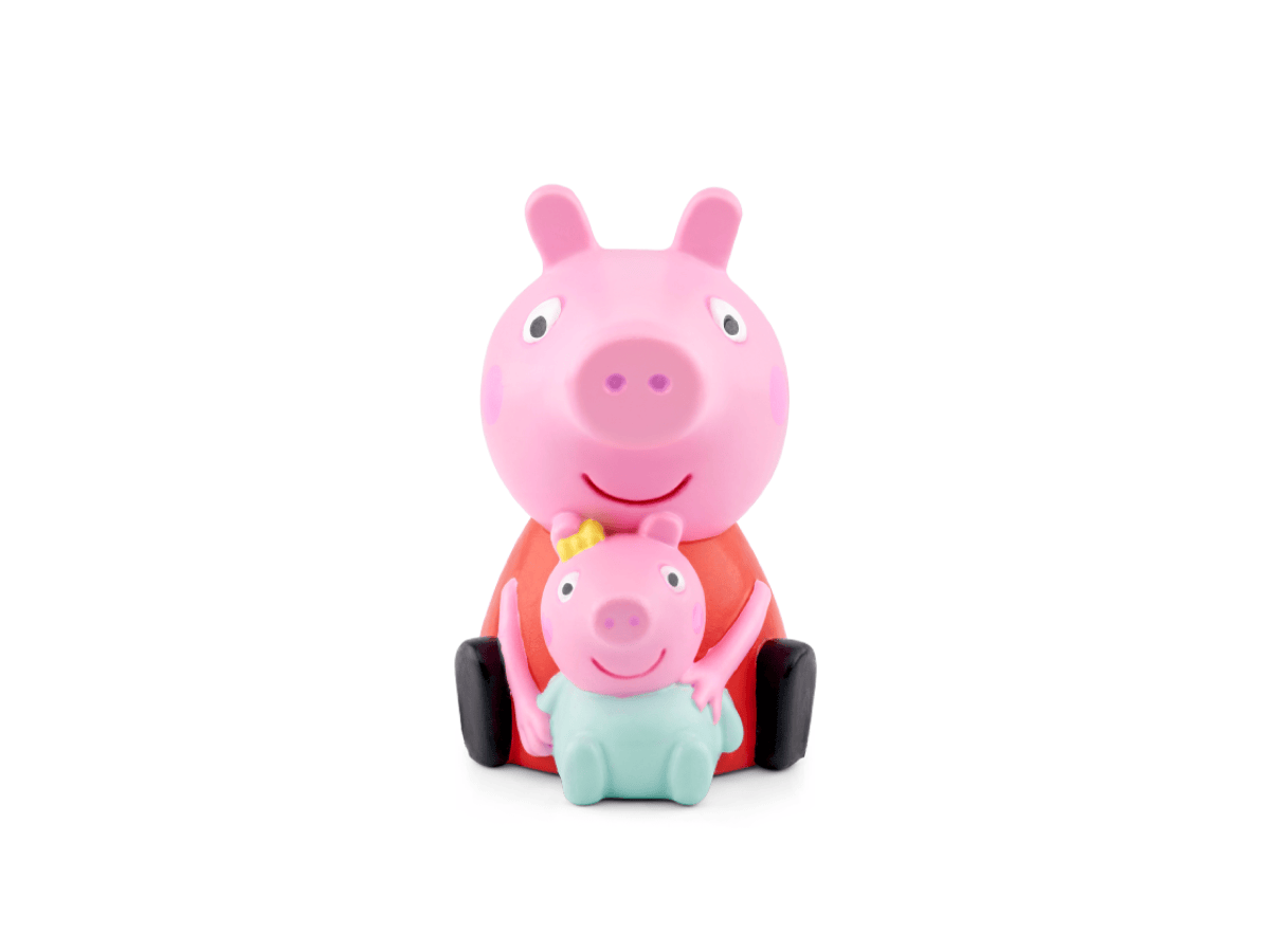 Peppa Pig- The New Baby Sister Tonie audio figurine for the Toniebox, which plays audio content