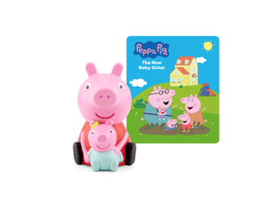 Peppa Pig- The New Baby Sister Tonie audio figurine with content illustration