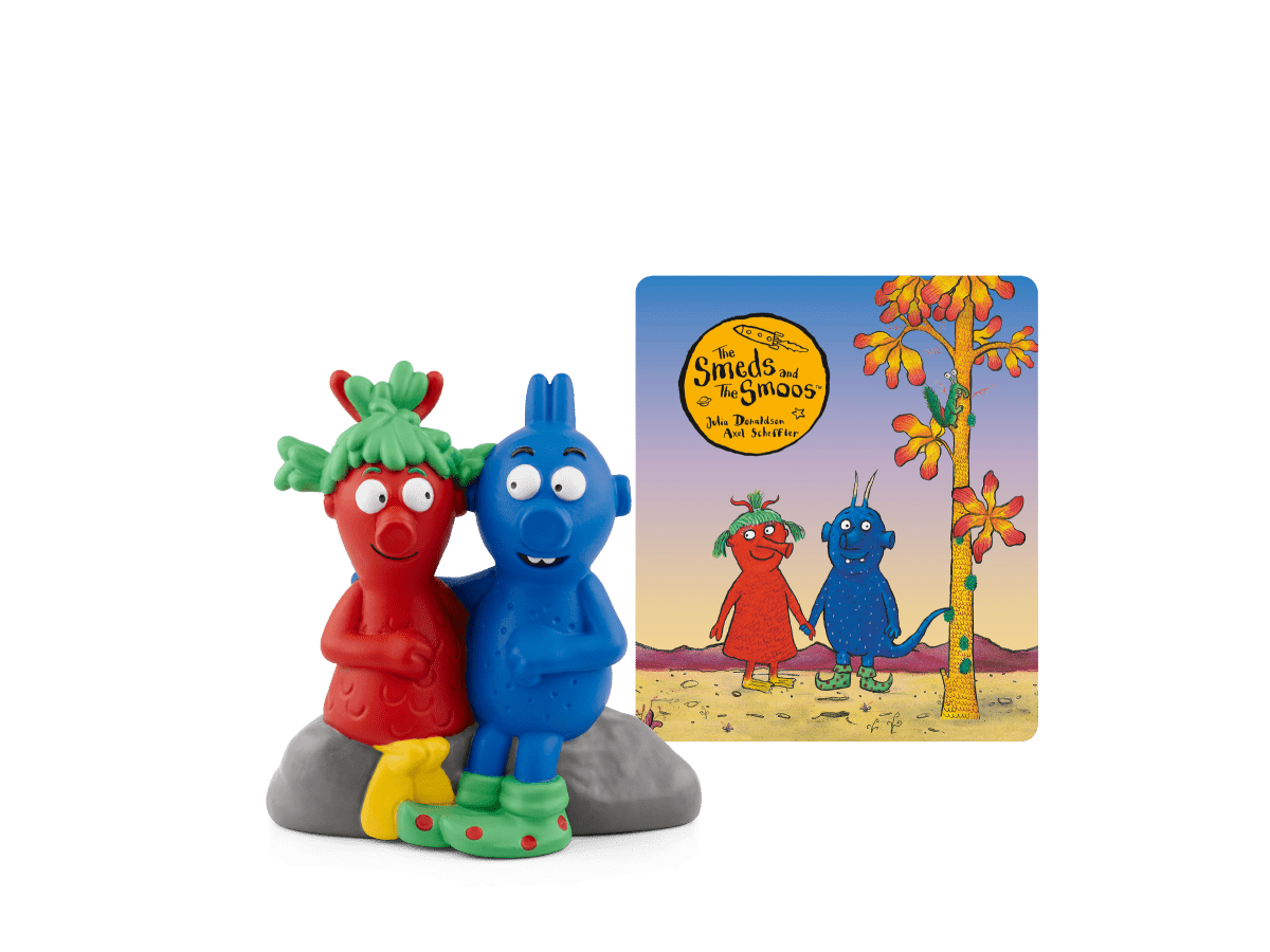 Julia Donaldson Smeds & Smoos Tonie audio figurine with content illustration