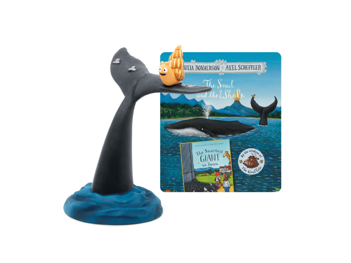 Julia Donaldson - The Snail and the Whale & The Smartest Giant in Town Tonie audio figurine with content illustration