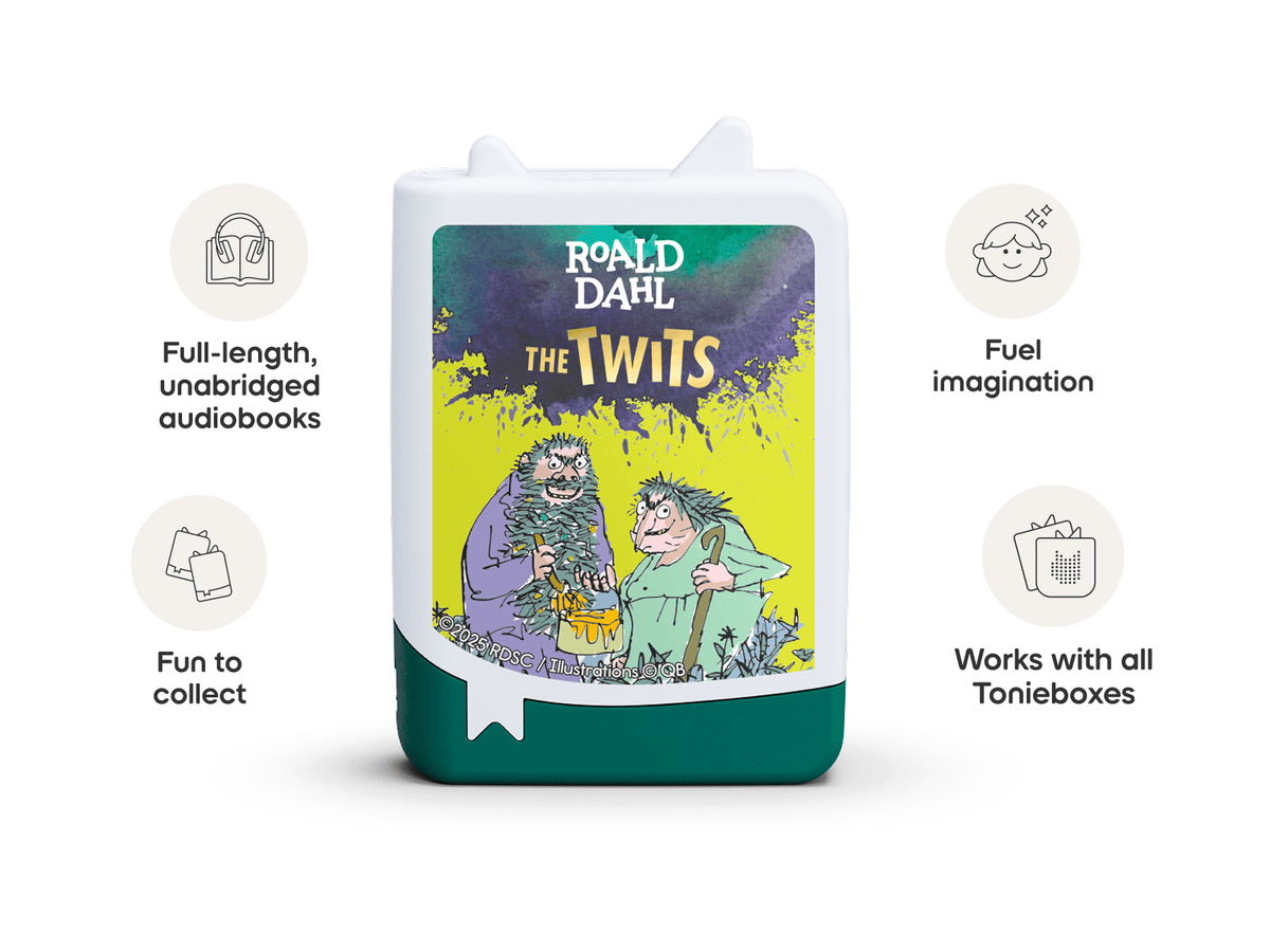 Roald Dahl: The Twits Book Tonie audio figurine inspiring audio journeys and imaginative play