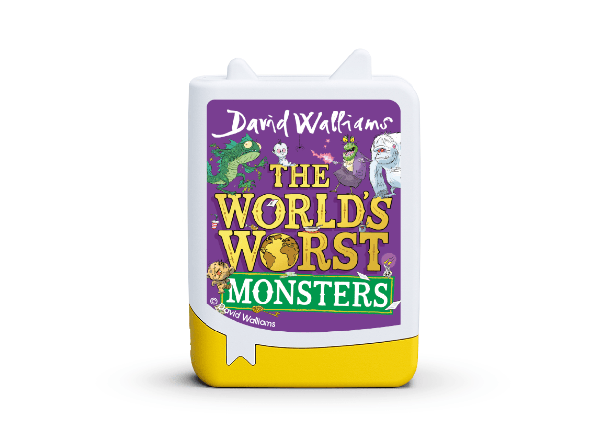 David Walliams - The World's Worst Monsters for the Toniebox, which plays audio content