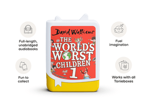 David Walliams: The Worlds Worst Children 1 Book Tonie audio figurine inspiring audio journeys and imaginative play
