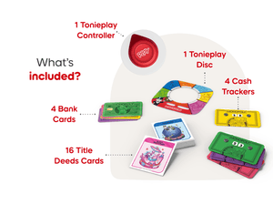 Tonieplay Game: Monopoly Real Estate Rush Game & Controller