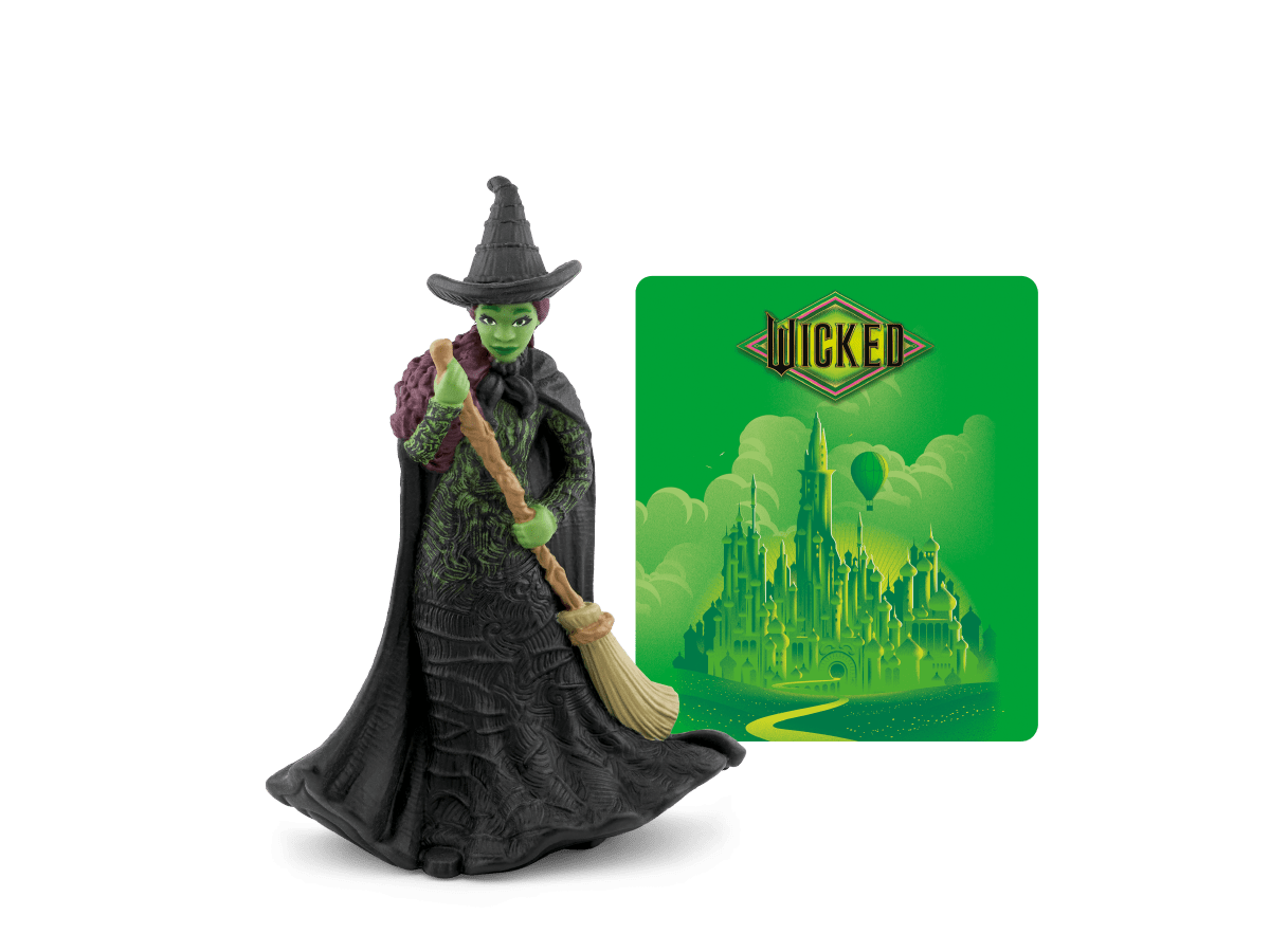 Wicked Tonie audio figurine with content illustration