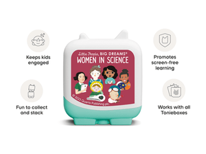 Little People, Big Dreams: Women in Science Clever Tonie audio figurine, inspiring audio journeys and imaginative play