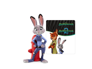 Disney Zootopia Tonie audio figurine with content illustration
